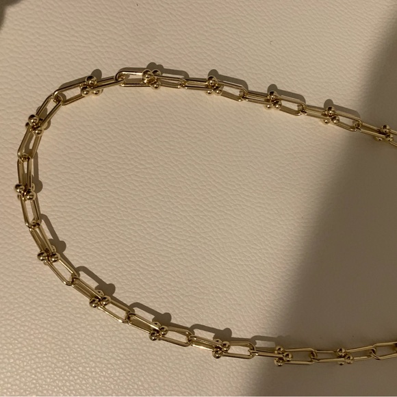 Real Gold Chain Link Necklace - Picture 5 of 10